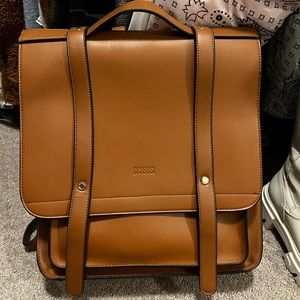 leather backpack